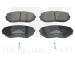 Sada brzdových destiček, kotoučová brzda NK 223039