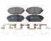 Sada brzdových destiček, kotoučová brzda NK 223268