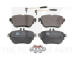 Sada brzdových destiček, kotoučová brzda NK 223393