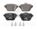 Sada brzdových destiček, kotoučová brzda NK 223397