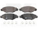Sada brzdových destiček, kotoučová brzda NK 223739