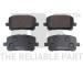 Sada brzdových destiček, kotoučová brzda NK 224553