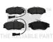 Sada brzdových destiček, kotoučová brzda NK 224722