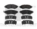 Sada brzdových destiček, parkovací brzda NK 225002