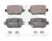 Sada brzdových destiček, kotoučová brzda NK 2266009