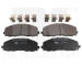 Sada brzdových destiček, kotoučová brzda NK 229331