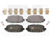 Sada brzdových destiček, kotoučová brzda NK 229341