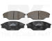 Sada brzdových destiček, kotoučová brzda NK 229963