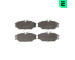 Sada brzdových destiček, kotoučová brzda OPTIMAL 10438