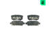 Sada brzdových destiček, kotoučová brzda OPTIMAL 12356