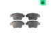 Sada brzdových destiček, kotoučová brzda OPTIMAL 12391