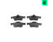 Sada brzdových destiček, kotoučová brzda OPTIMAL 12501