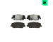 Sada brzdových destiček, kotoučová brzda OPTIMAL 12628
