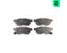 Sada brzdových destiček, kotoučová brzda OPTIMAL 9672