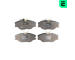 Sada brzdových destiček, kotoučová brzda OPTIMAL 9799