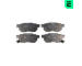 Sada brzdových destiček, kotoučová brzda OPTIMAL BP-09672