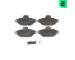 Sada brzdových destiček, kotoučová brzda OPTIMAL BP-09898
