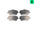 Sada brzdových destiček, kotoučová brzda OPTIMAL BP-10467