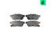 Sada brzdových destiček, kotoučová brzda OPTIMAL BP-12060