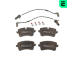 Sada brzdových destiček, kotoučová brzda OPTIMAL BP-12458
