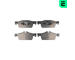Sada brzdových destiček, kotoučová brzda OPTIMAL BP-12666