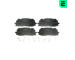 Sada brzdových destiček, kotoučová brzda OPTIMAL BP-12678