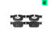 Sada brzdových destiček, kotoučová brzda OPTIMAL BP-12855