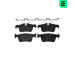 Sada brzdových destiček, kotoučová brzda OPTIMAL BP-13034