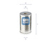 Hydraulický filtr, řízení UFI 25.402.01