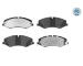 Sada brzdových destiček, kotoučová brzda MEYLE 025 250 2119/PD