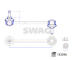 Tyc/vzpera, stabilisator SWAG 33 10 8804