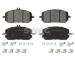 Sada brzdových destiček, kotoučová brzda SWAG 33 11 2155