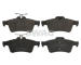 Sada brzdových destiček, kotoučová brzda SWAG 40 91 6744