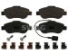 Sada brzdových destiček, kotoučová brzda SWAG 70 91 6879