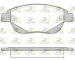 Sada brzdových destiček, kotoučová brzda ROADHOUSE 2841.40