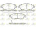 Sada brzdových destiček, kotoučová brzda ROADHOUSE 21210.01