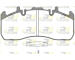 Sada brzdových destiček, kotoučová brzda ROADHOUSE JSX 21317.00