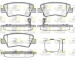 Sada brzdových destiček, kotoučová brzda ROADHOUSE 21362.30