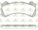 Sada brzdových destiček, kotoučová brzda ROADHOUSE 21502.10