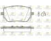 Sada brzdových destiček, kotoučová brzda ROADHOUSE 21829.00