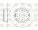 Brzdový kotouč ROADHOUSE 6457.00