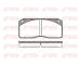 Sada brzdových destiček, kotoučová brzda REMSA 0278.00
