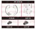 Souprava brzd, bubnova brzda REMSA SPK 3130.00