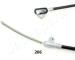 Tažné lanko, parkovací brzda JAPANPARTS BC-206