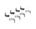 Ojniční ložisko JAPANPARTS CB2208GP