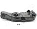 Rameno zavesenia kolies JAPANPARTS CJ-510L
