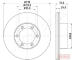 Brzdový kotúč JAPANPARTS DI-0715C