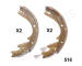 Sada brzdových čelistí JAPANPARTS GF-518AF