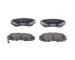 Sada brzdových destiček, kotoučová brzda JAPANPARTS PA-0156AF