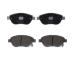 Sada brzdových destiček, kotoučová brzda JAPANPARTS PA-0265AF